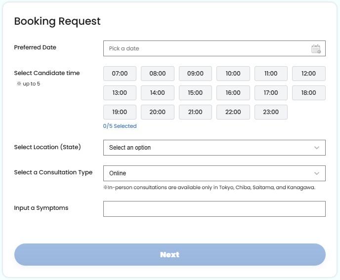 1.Submit Your Request (Contact now)